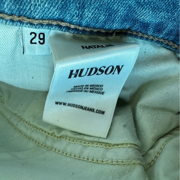 Hudson Jeans Natalie Mid Rise Slim Boyfriend Jeans